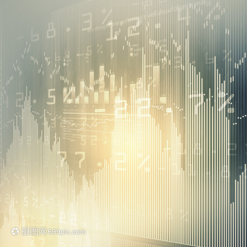 營銷高科技背景抽象的高科技背景與圖表